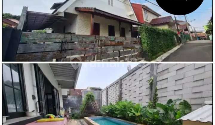 For Sale Beautiful House With Swimming Pool In Pasir Gunung, Cimanggis, Depok