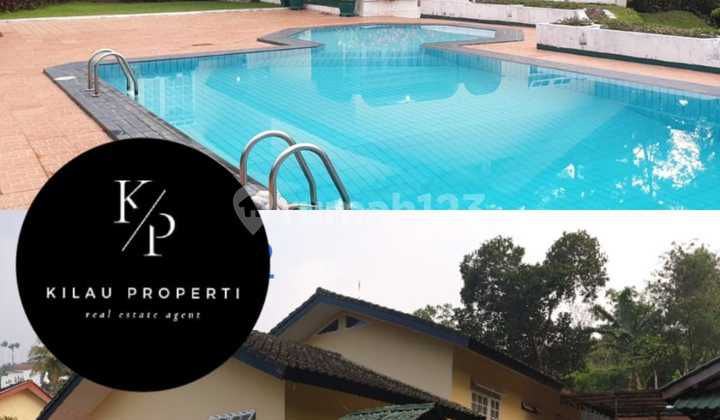 Dijual Villa Cantik Full Furnish Ada Kolam Renang Di Cisarua Puncak Bogor