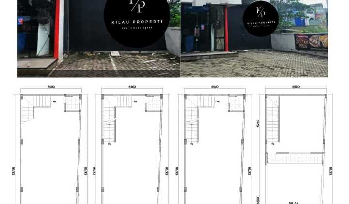 Dijual Dan Disewakan Ruko Siap Pakai Di Jalan Raya Utama Transyogi Cibubur