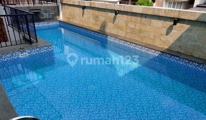 Dijual Rumah Mewah Dan Bagus Ada Kolam Renang Full Furnish Di Sentul City Bogor 1