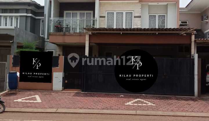 Dijual Rumah Full Furnish Ada Kolam Renang Di Boulevard Kota Wisata Cibubur