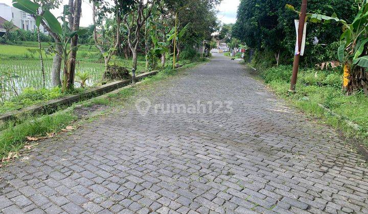 Tanah Sawah Dijual, Cocok Dijadikan Kaplingan, Dekat Perum Krajan 2