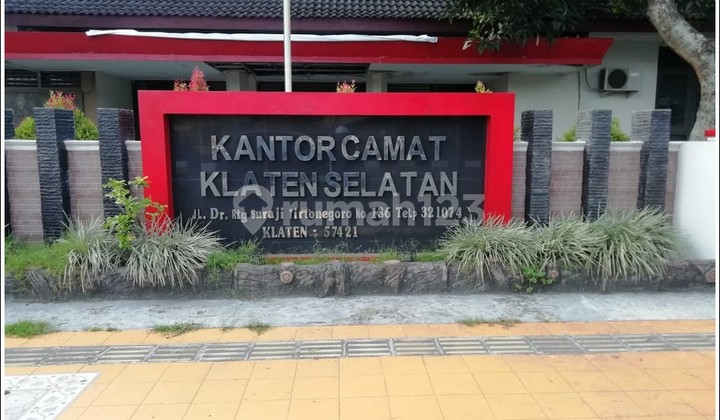 Dijual Tanah Pekarangan, 9 Menit Alun Alun Klaten 1
