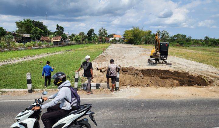 Tanah Siap Bangun Mangku Jalan Aspal di Godean 1