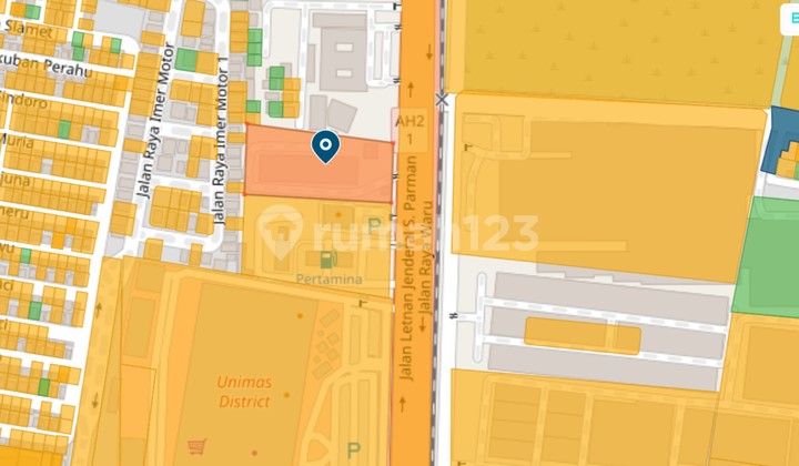 Tanah Komersial Strategis Raya Waru Cocok Untuk Segala Usaha