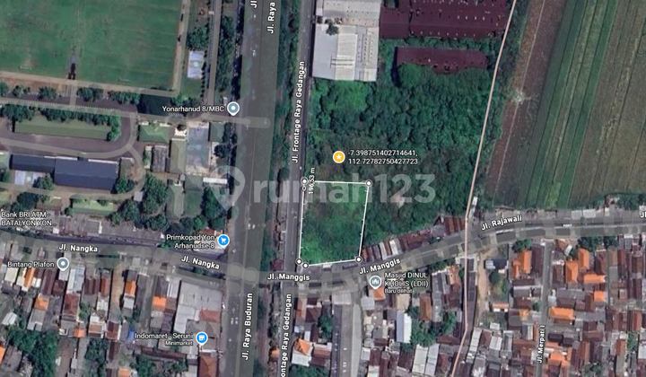 Tanah Raya Frontage Ahmad Yani Sruni Gedangan Waru Strategis Tanah Raya Frontage Ahmad Yani Sruni Gedangan Waru Strategis