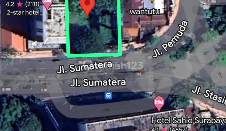 Tanah Komersial Siap Bangun Gedung Tinggi Pusat Kota Jl Sumatera 2