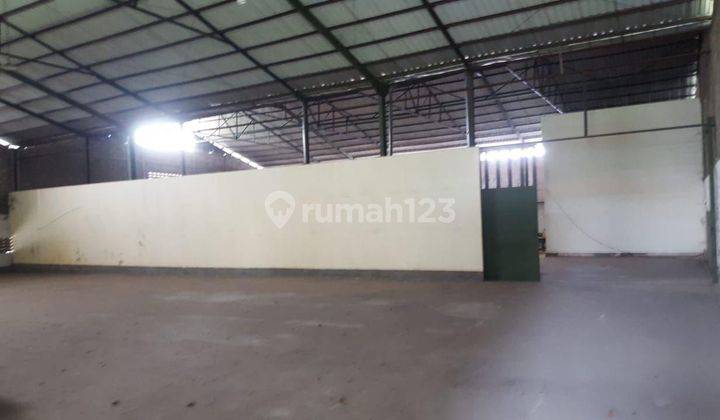 Gudang Eks Pabrik Mojosari Lebaksono Mojokerto Akses Kontainer 40ft 2