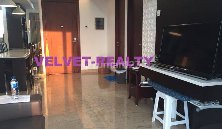  Dijual Apt The Royale Springhill Kemayoran 1br View Taman 73m2 Vr228 1