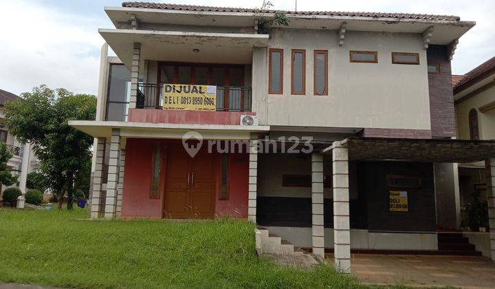 Rumah  Hoek 2 Lantai Bangun Sendiri Di Legenda Wisata Harga Nego 1