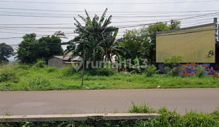 Tanah di pinggir jalan raya Bojong Nangka Cikeas depan Paspampres Gunung Putri Bogor 2