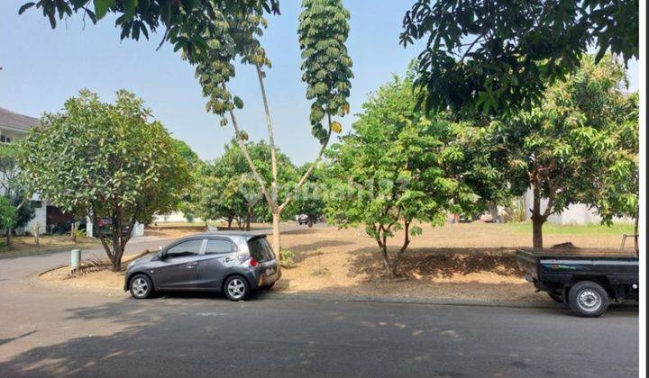 Kavling hoek, siap bangun dalam cluster di Kota Wisata Cibubur 2