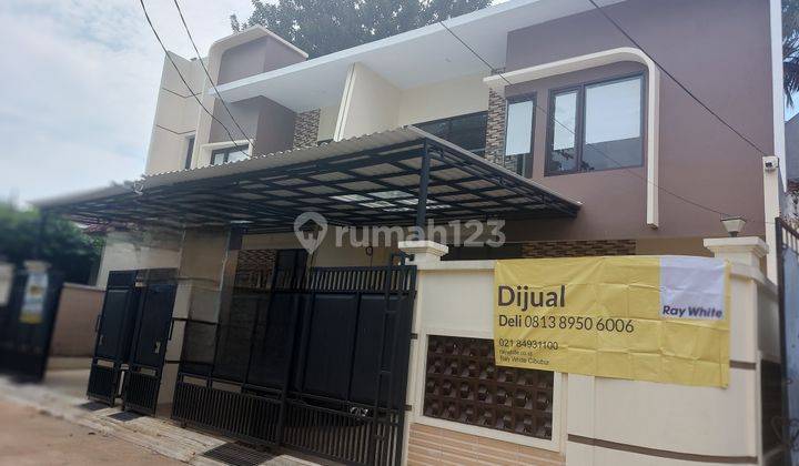 Rumah baru  2 lantai  Siap Huni di dalam cluster Palm Resisdence jalan Kranggan Permai Jatiwarna Bekasi 1