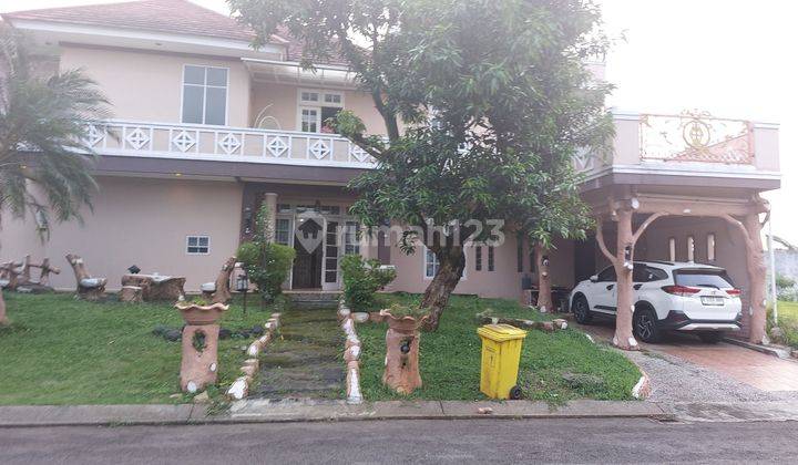 Rumah Hoek  2 Lantai  Di Dalam Cluster Kota Wisata 2