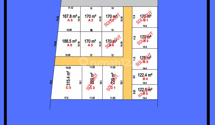Tanah Pandau Jaya Kampar Luas 170 Meter2 6