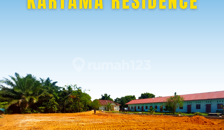 Dijual Tanah Kota Pekanbaru Jln Kartama Marpoyan Luas 120m2 SHM 1