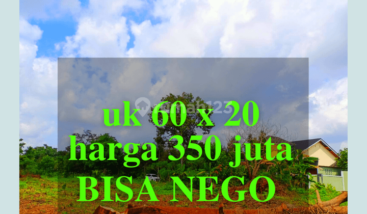 Dijual Tanah Murah Kota Kampar Luas 1200m2 SHM 1