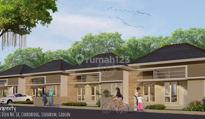 Dijual rumah siap bangun di jln Godean km 8 sleman  1