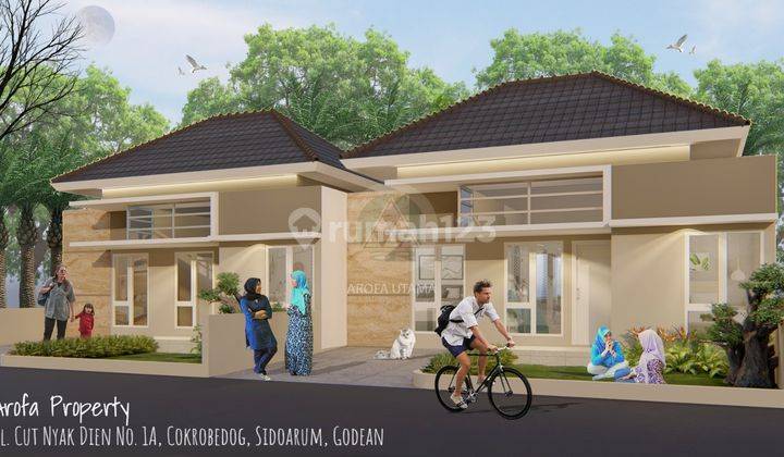 Dijual rumah siap bangun di jln Godean km 8 sleman  5