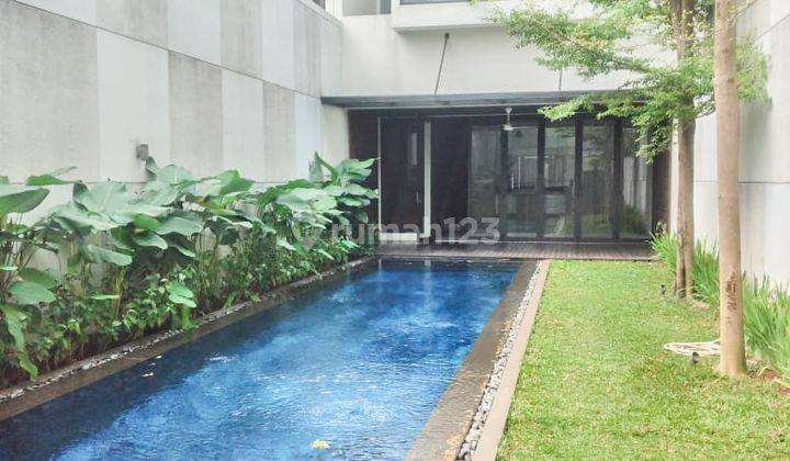  Modern Comfortable House With 4 Bedrooms And Pool In Cilandak South Jakarta cld120 