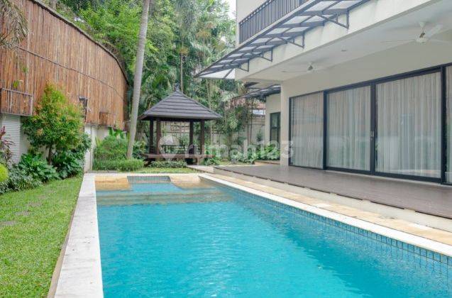 For Sale 5 Bedrooms Modern House Inside Compound With Pool In Pasar Minggu South Jakarta Psg047 1