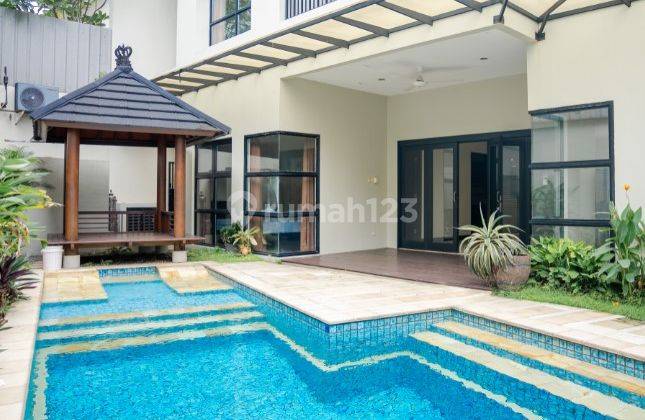 For Sale 5 Bedrooms Beautiful House With Pool Inside Compound In Pasar Minggu South Jakarta psg046 1