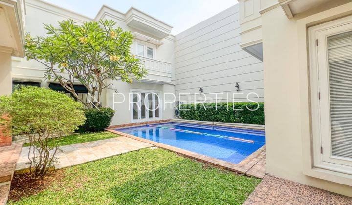 Beautiful House 2 Stories With Pool And Backyard Near To Jis At Pondok Indah Pndind285 2