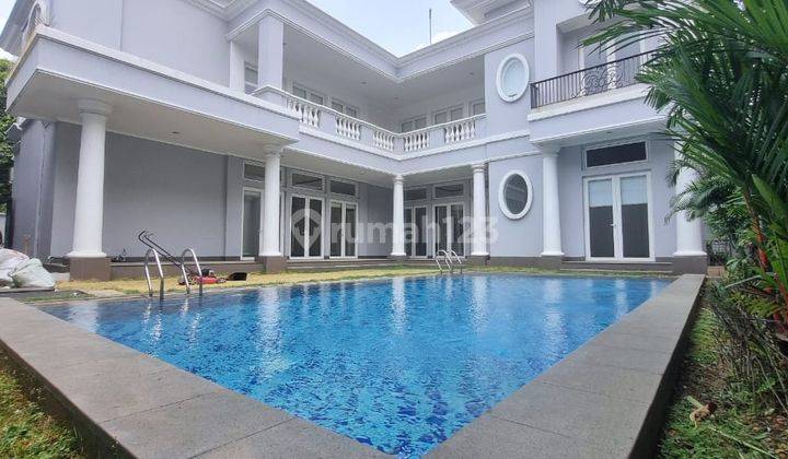 Spacious 5 Bedrooms House With Pool And Backyard In Kemang Kmg201 1