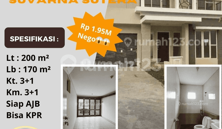 Murah Rumah Elysia Lt. 200 Suvarna Sutera Lavon Cikupa Tangerang  2