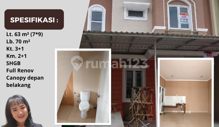 Murah Cluster Samara Lt. 7x9 Gading Serpong Tangerang 