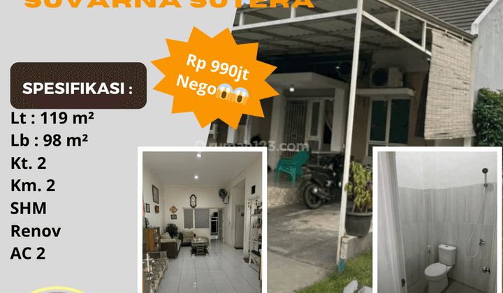 Jual Rumah Cluster Dhana Suvarna Sutera Cikupa Tangerang  1