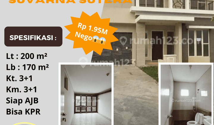 Murah Banget Cluster Elysia Lt. 200 Suvarna Sutera Tangerang 1