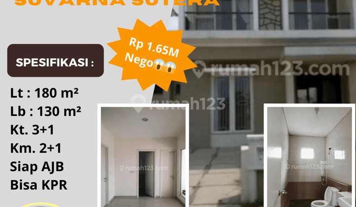 Murah Cluster Elysia Lt. 180/130 Suvarna Sutera Cikupa 1