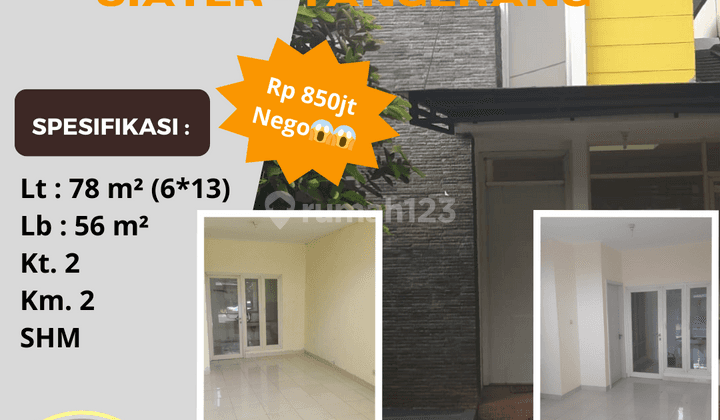 Jual Murah Rumah Di Beranda Serpong Ciater Tangerang Selatan  1