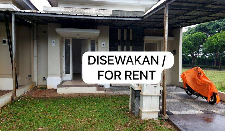 Disewakan Rumah Lt. 160 Cluster Cempaka Suvarna Suteratangerang  1