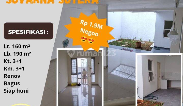 Jual Cepat Cluster Bahana Renov Lt. 160 Suvarna Cikupa Tangerang 1