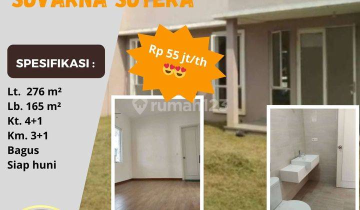 Rumah Siap Huni Cluster Chiara Lt. 12x23 Suvarna Cikupa Tangerang 1