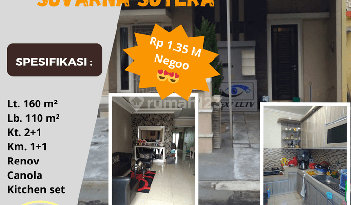 Jual Cepat Cluster Cempaka Renov Suvarna Cikupa Tangerang 1