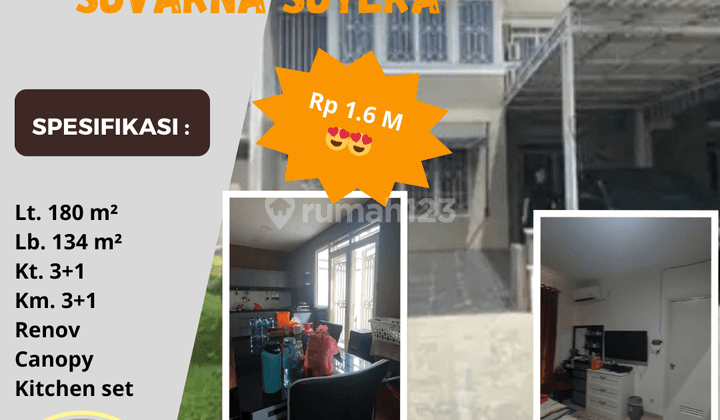 Murah Banget Cluster Helios Renov Lt.180 Suvarna Cikupa Tangerang 1