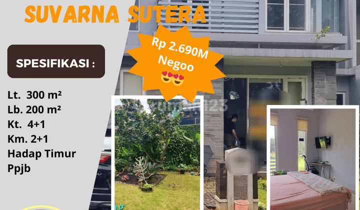 Jual Murah Akasia Lt. 300 Suvarna Cikupa Tangerang 2