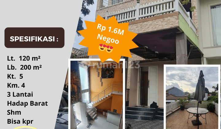 Jual Murah Rumah Bukit Serpong Mas Alam Sutera Tangerang 1