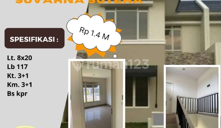 Murah Banget Suvarna Sutera Helios Lt. 160 Cikupa Tangerang