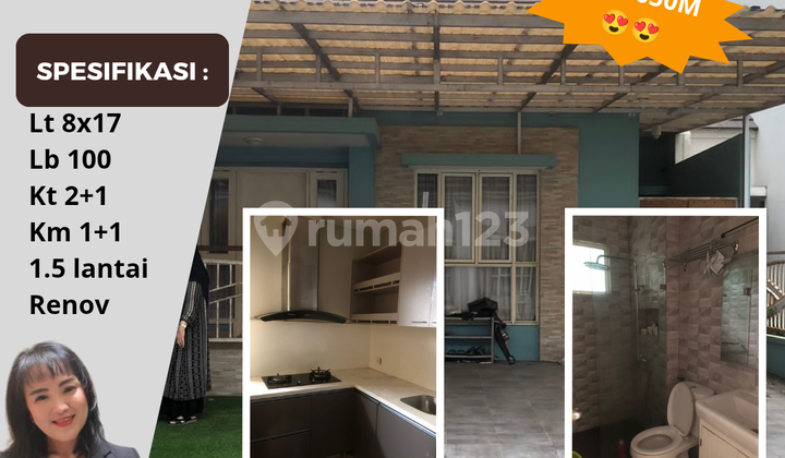 Cluster House Dhana Renovated 1.5 Floors, Plot 136, Suvarna Tangerang