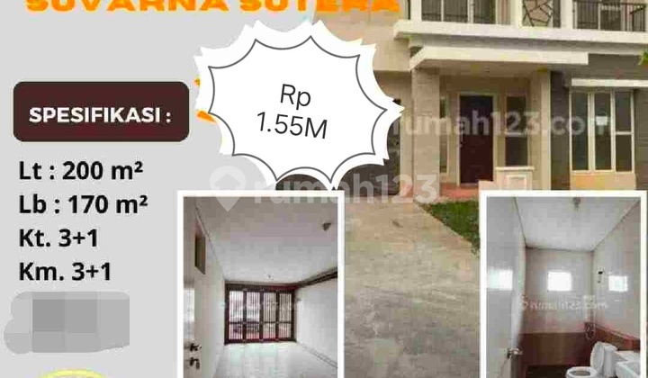 Rumah di Cluster Elysia, Suvarna Sutera, Tangerang