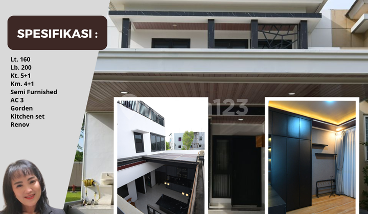 Dijual Rumah Renov Di Cluster Alam Suvarna Cikupa Tangerang