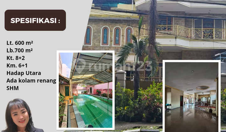 Rumah Ada Kolam Renang Di Kayu Putih Selatan Jakarta Timur