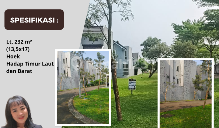 For Sale Hoek Lot Bahana Suvarna Cluster Cikupa Tangerang