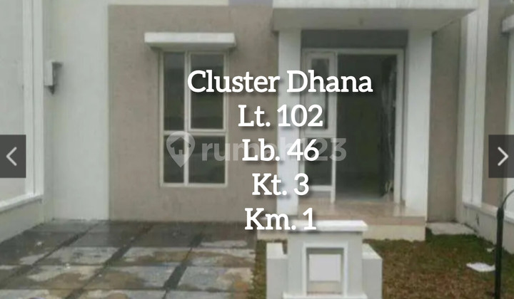Affordable Suvarna Sutera Cluster Dhana Land 102 Cikupa Tangerang