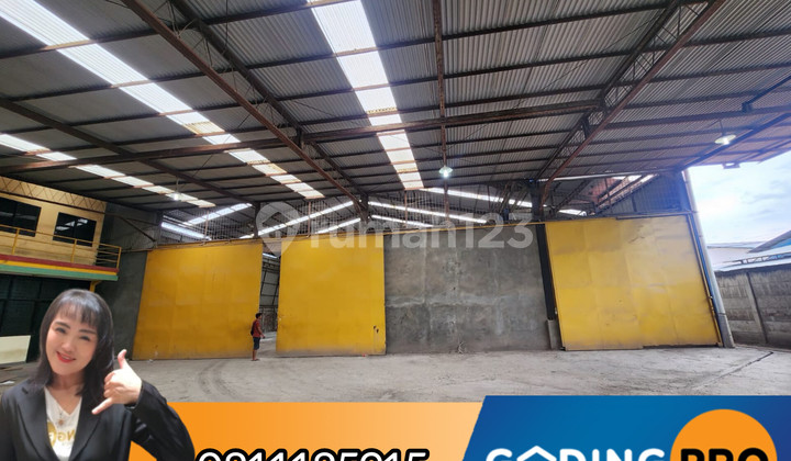 Warehouse 3,200 sqm in DPR Kav Block B Cipondoh Tangerang