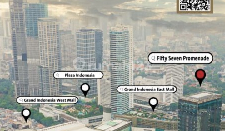 Fiftyseven Promenade Thamrin Jakarta Apartemen City, Sky Semi Furnished 2